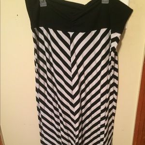 Chevron skirt